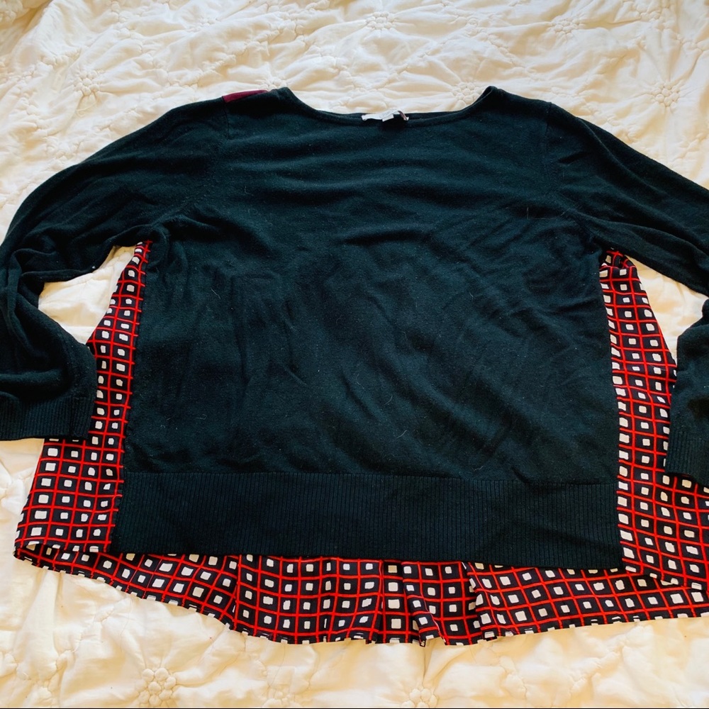 Loft Mixed Media Sweater